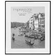 MATT BLACK METAL 8x10in PHOTO FRAME