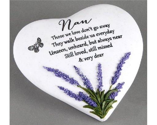 NAN THOUGHTS OF YOU HEART STONE