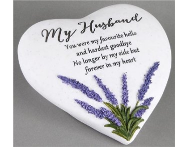 HUSBAND THOUGHTS OF YOU HEART STONE