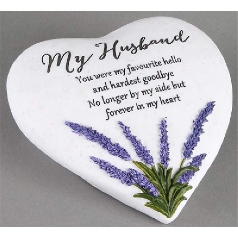 HUSBAND THOUGHTS OF YOU HEART STONE