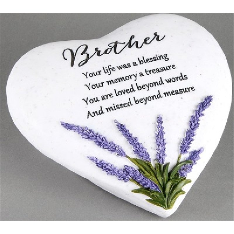 BROTHER THOUGHTS OF YOU HEART STONE