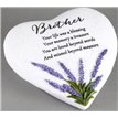 BROTHER THOUGHTS OF YOU HEART STONE