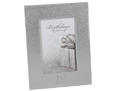 GLITTER MIRROR 4X6IN 18TH FRAME