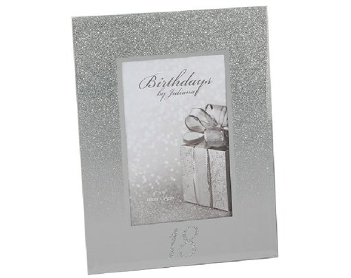 GLITTER MIRROR 4X6IN 18TH FRAME