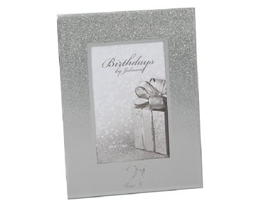 GLITTER MIRROR 4X6IN 21ST FRAME