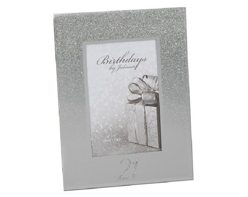 GLITTER MIRROR 4X6IN 21ST FRAME