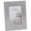 GLITTER MIRROR 4X6IN 80TH FRAME