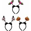 3ASST GLITTER HALLOWEEN HEAD BOPPER