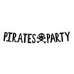 1m PIRATES PARTY BANNER