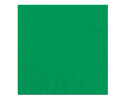 20PK 33cm 2PLY EMERALD GREEN NAPKINS