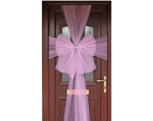 ELEGANZA LIGHT PINK DOOR BOW