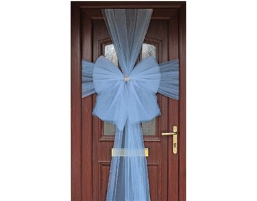 ELEGANZA LIGHT BLUE DOOR BOW