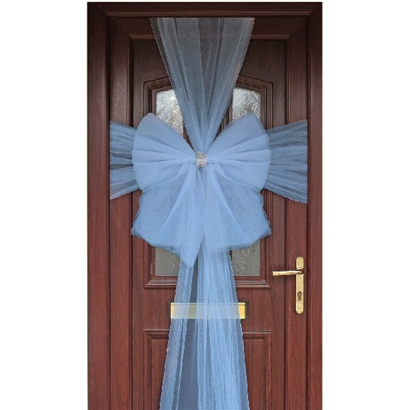 ELEGANZA LIGHT BLUE DOOR BOW