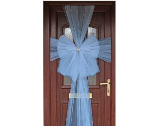 ELEGANZA LIGHT BLUE DOOR BOW