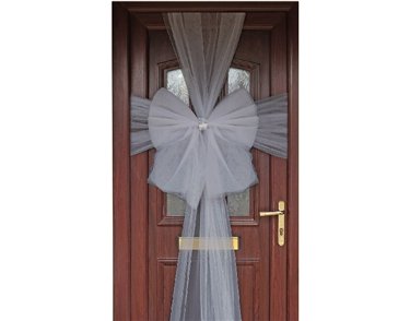 ELEGANZA SILVER DOOR BOW