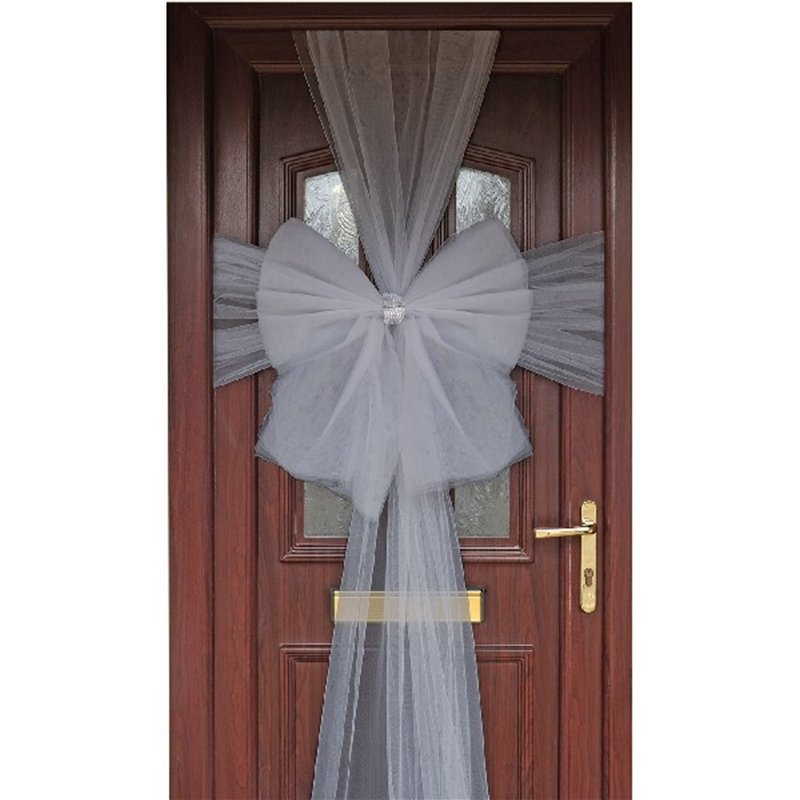 ELEGANZA SILVER DOOR BOW