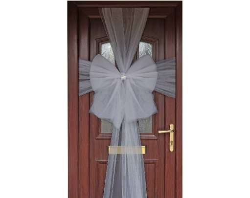 ELEGANZA SILVER DOOR BOW