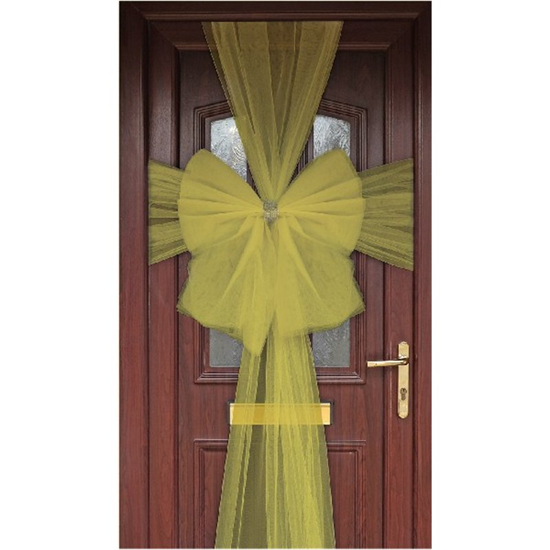 ELEGANZA GOLD DOOR BOW
