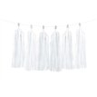 WHITE TASSEL GARLAND