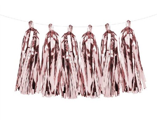 ROSE GOLD TASSEL GARLAND