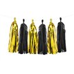 BLACK & GOLD TASSEL GARLAND