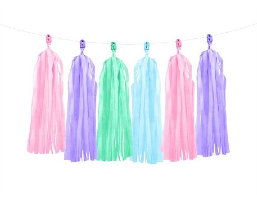 PASTEL MIX TASSEL GARLAND