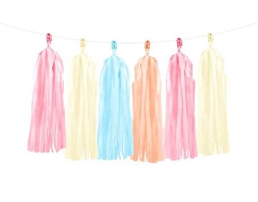 ASST COLOURS TASSEL GARLAND