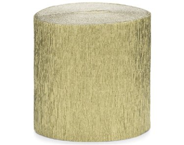 10m GOLD CREPE STREAMER