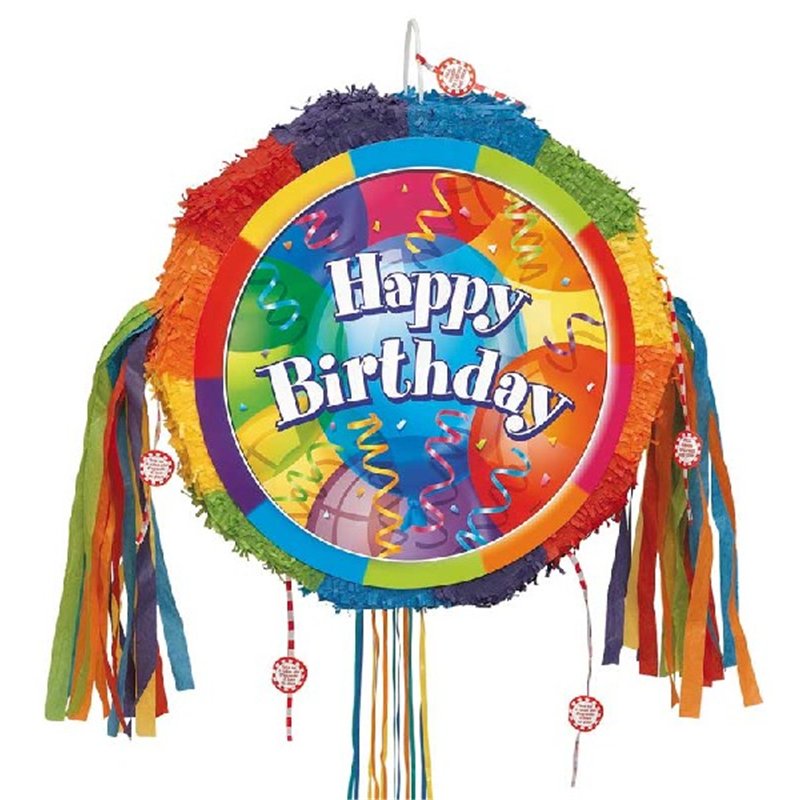 BRILLIANT BIRTHDAY PULL PINATA