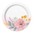 (8) 7in PAINTED FLORAL PLATES