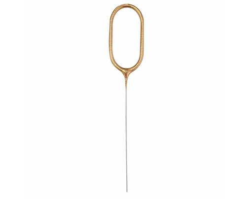 7in GLITZ NO. 0 GOLD CAKE SPARKLER