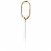 7in GLITZ NO. 0 GOLD CAKE SPARKLER