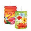 (2) 16CM HIBISCUSS LANTERNS