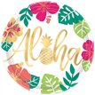 (8) 25CM ALOHA PLATES