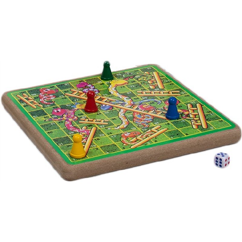 RETRO SNAKES AND LADDERS