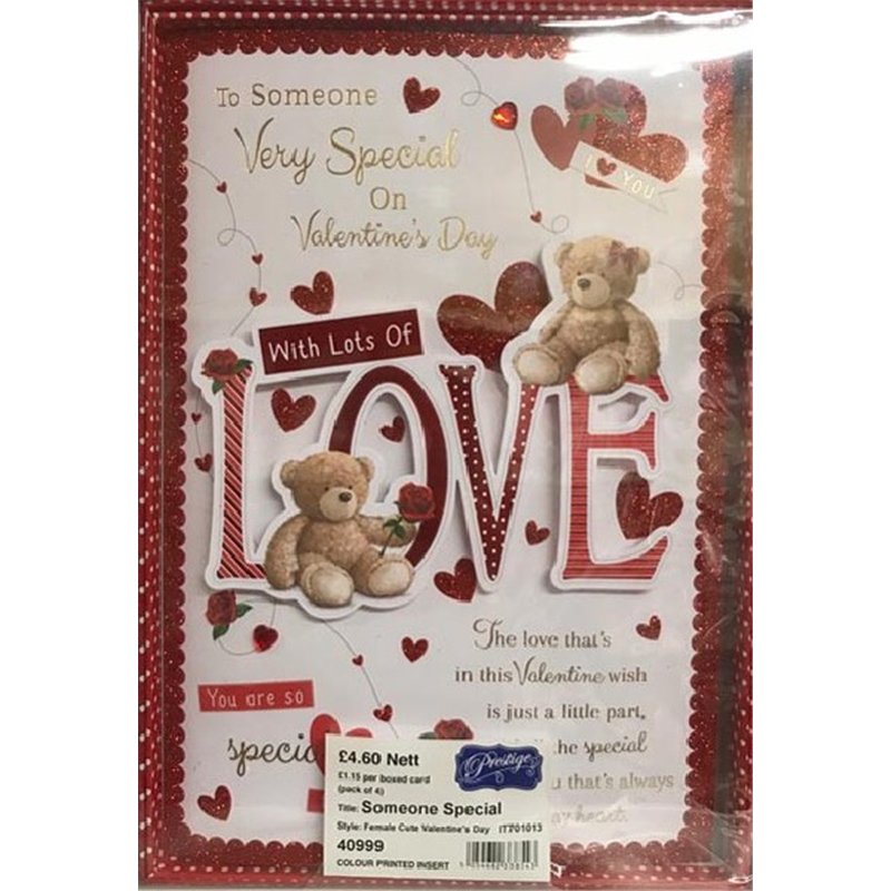 SOMEONE SPECIAL FC V/DAY BOXED CARD  4S
