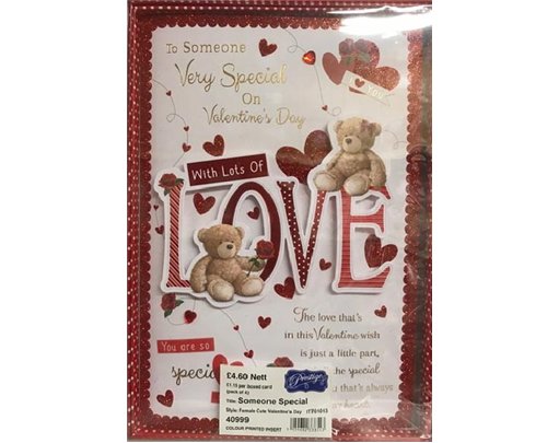 SOMEONE SPECIAL FC V/DAY BOXED CARD  4S