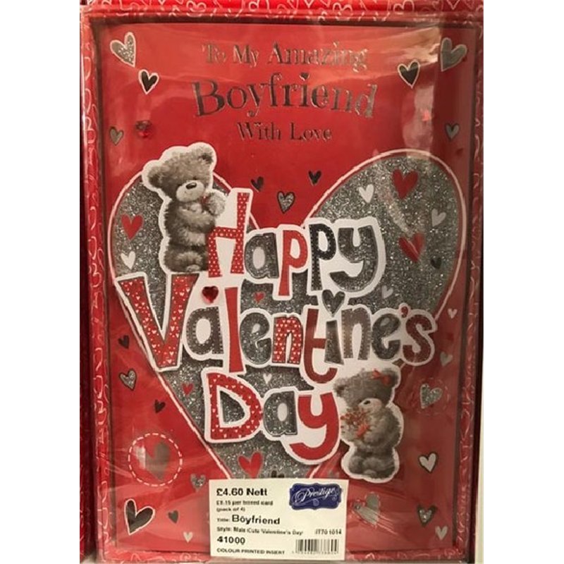 BOYFRIEND MC V/DAY BOXED CARD  4S