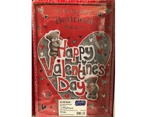 BOYFRIEND MC V/DAY BOXED CARD  4S