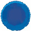 ROYAL BLUE ROUND 18IN FOIL BALLOON