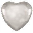 18IN SILVER HEART FOIL BALLOON