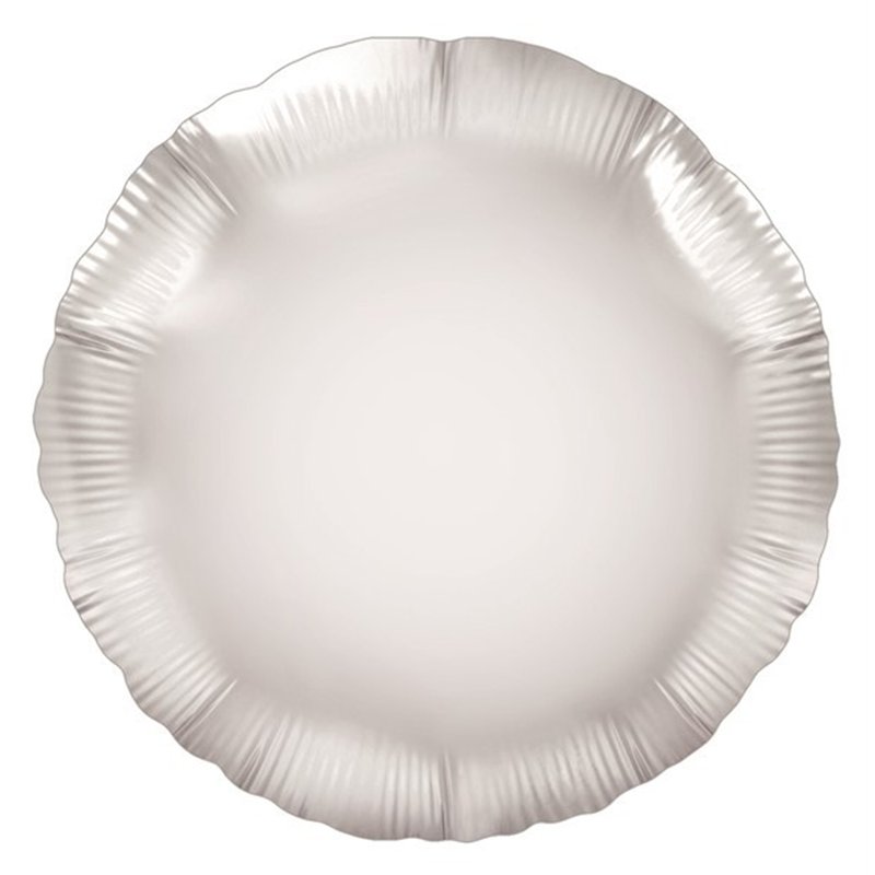 18IN SILVER ROUND FOIL BALLOON