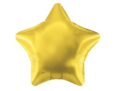 19IN GOLD STAR FOIL BALLOON