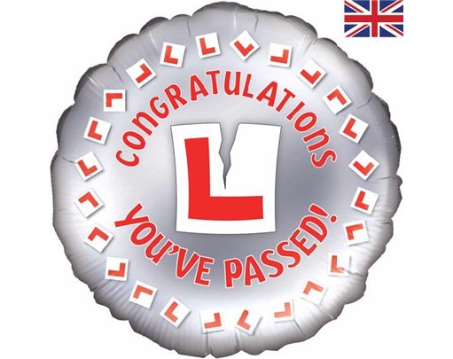 18IN YOU'VE PASSED FOIL BALLOON