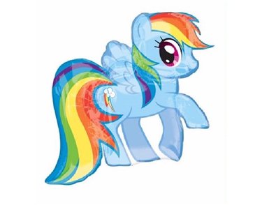 MY LITTLE PONY RAINBOW SUPER SHAPE