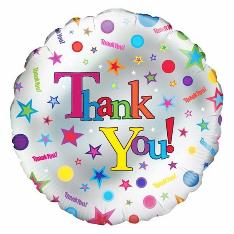 18IN THANK YOU FOIL BALLOON