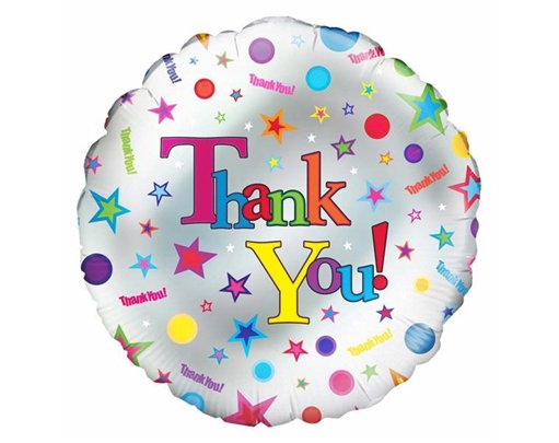 18IN THANK YOU FOIL BALLOON