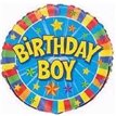 18IN B/DAY BOY FOIL BALLOON