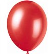 (8) 12IN FLAME RED PEARLISED BALLOONS