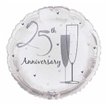 18IN 25TH ANNIVERSARY FOIL BALLOON